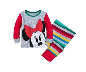 Disney Santa Minnie Mouse PJ PALS for Baby Size 12-18 MO Multi