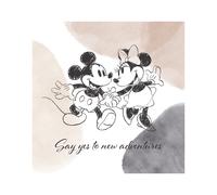 Disney Say Yes To New Adventures Mickey & Minnie Mouse Print