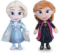 Disney - Set 2 Plush toy 11'81"/30cm Princesses from Frozen - Elsa + Anna Super soft quality