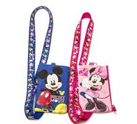 Disney Set of 2 Mickey and Minnie Mouse Lanyards with Detachable Coin Purse by n/a