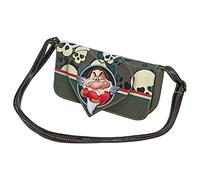 Disney Seven Dwarfs Skull-Handy Shoulder Bag, Green, 24 x 12 cm