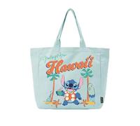 Disney Shopping Bag Lightweight and Practical - Fabric Shopping Bag with Disney Design, Reusable and Comfortable to Carry, Stitch., infant