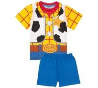 Disney Toy Story Pyjamas For Boys | Kids Woody Cowboy Character Pjs | Sheriff T Shirt & Shorts Clothing Merchandise 4-5 Years Blue