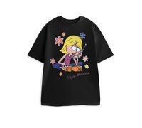 Disney Lizzie Mcguire Black Phone Short Sleeved T-Shirt Womens
