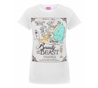 Disney Short Sleeved T-Shirt (Adult White) White S