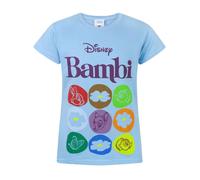Disney Short Sleeved T-Shirt | Girls Blue | Official Merch