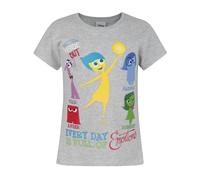 Disney Short Sleeved T-Shirt (Girls Grey)