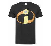 Disney Short Sleeved T-Shirt (Mens Black)