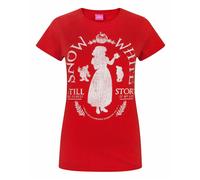 Disney Short Sleeved T-Shirt | Womens Red | Official Merch