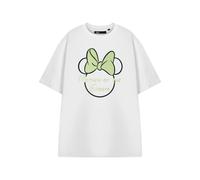 (XXX-Large) Disney Minnie Mouse Short Sleeved T-Shirt (Womens White)