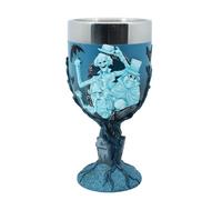 Enesco Disney Showcase The Haunted Mansions Hitchhiking Ghosts Decorative Chalice Goblet, 7.09 Inch, Multicolor