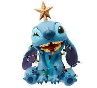 Disney Showcase 6015328 Christmas Stitch Wrapped In Lights - P21135