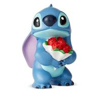 Disney Lilo & Stitch Stitch Enesco With Roses Figure 6 Cm