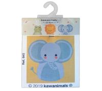 Disney SI-645 KAWANIMALS Half Cross Stitch Kit Elephant