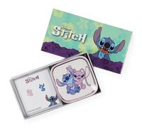 Disney Silver Lilo And Stitch Earrings And Trinket Tray Set - F67159