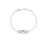 Disney Silver Minnie Mouse Cut Out Bracelet - 16cm