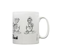 Disney Sketch Donald Duck Mug in White Disney White