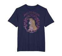 Disney Sleeping Beauty Aurora Dare To Dream T-Shirt, Men's Big and Tall, Navy Blue, 3X Tall