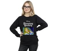 Disney Women's Sleeping Beauty Aurora Sweatshirt in Black | Size: Small Disney Black S
