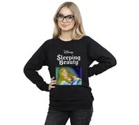 Disney Women's Sleeping Beauty Aurora Sweatshirt in Black | Size: Large Disney Black L
