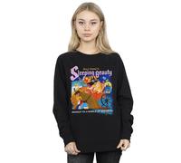 Disney Sleeping Beauty Collage Poster Sweatshirt In Black Black M
