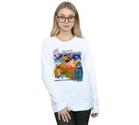 Disney Sleeping Beauty Collage Poster Sweatshirt In White White L