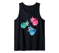 Disney Sleeping Beauty Good Fairies Flora Fauna Merryweather Tank Top