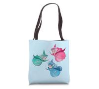 Disney Sleeping Beauty Good Fairies Flora Fauna Merryweather Tote Bag