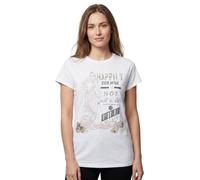 Disney White Aurora Short Sleeved T-Shirt Womens