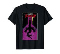 Disney Sleeping Beauty Maleficent Classic VHS Style Poster T-Shirt