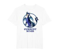 Disney Sleeping Beauty Maleficent Dragon Current Mood T-Shirt, Men's Big and Tall, White, 2X Tall