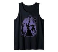 Disney Sleeping Beauty Maleficent Dragon Silhouette Tank Top
