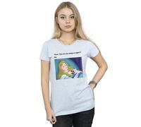 Disney Women's Sleeping Beauty Meme Cotton T-Shirt in Grey | Size: 2XL Disney Grey 2XL