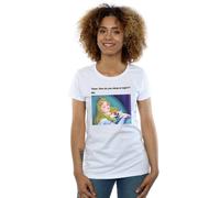 Disney Sleeping Beauty Meme Cotton T-Shirt In White White XXL
