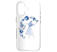Disney Sleeping Beauty Princess Aurora Blue Floral Case for iPhone 17