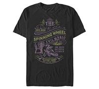 Disney Sleeping Beauty - Spinning Wheel Men's Crew neck Black L
