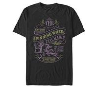 Disney Sleeping Beauty - Spinning Wheel Men's Crew neck Black M