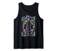 Disney Sleeping Beauty Watercolors Card Maleficent Tank Top