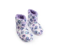 Disney Lilo & Stitch Girls Multicoloured Cozy High-Rise Slippers | Fluffy Indoor Footwear Featuring Stitch & Angel | Perfect for Lounging & Movie Nights Kids Merch