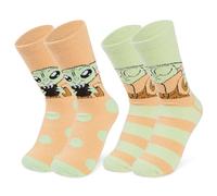 The Mandalorian Baby Yoda Socks 2 Pack Disney Multi One Size