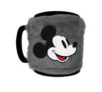 Disney Smile Fluffy Mickey Mouse Ceramic 440Ml Mug Black/grey/red (One Size)