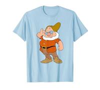 Disney Snow White And The Seven Dwarfs, Doc, The Leader T-Shirt, Men, Baby Blue, 3X-Large