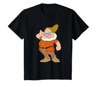 Disney Snow White And The Seven Dwarfs, Doc, The Leader T-Shirt, Youth, Black, Small