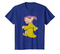 Disney Snow White And The Seven Dwarfs, Dopey Poses T-Shirt, Youth, Royal Blue, Medium