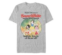 Disney Snow White and the Seven Dwarfs - Fair Times Men's Crew neck Heather grey S