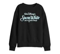 Disney Snow White And The Seven Dwarfs Logo Kids Sweatshirt, Black, 9-11