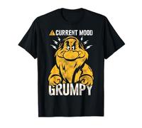 Disney Snow White Dwarf Grumpy Current Mood Grumpy T-Shirt