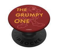 Disney Snow White Dwarf Grumpy The Grumpy One Outlined PopSockets Swappable PopGrip
