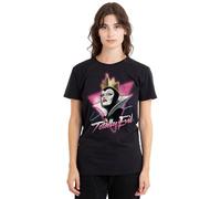 Disney Snow White Evil Queen Totally Evil Ladies T Shirt, Black, Small