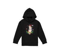Disney Snow White Fairest Of Them All Youth Kids Pull-Over Hoodie, Black | Size: 7-8 Years Disney Black 7-8 Years